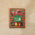 Gift box for golden spoon set, elegant packaging