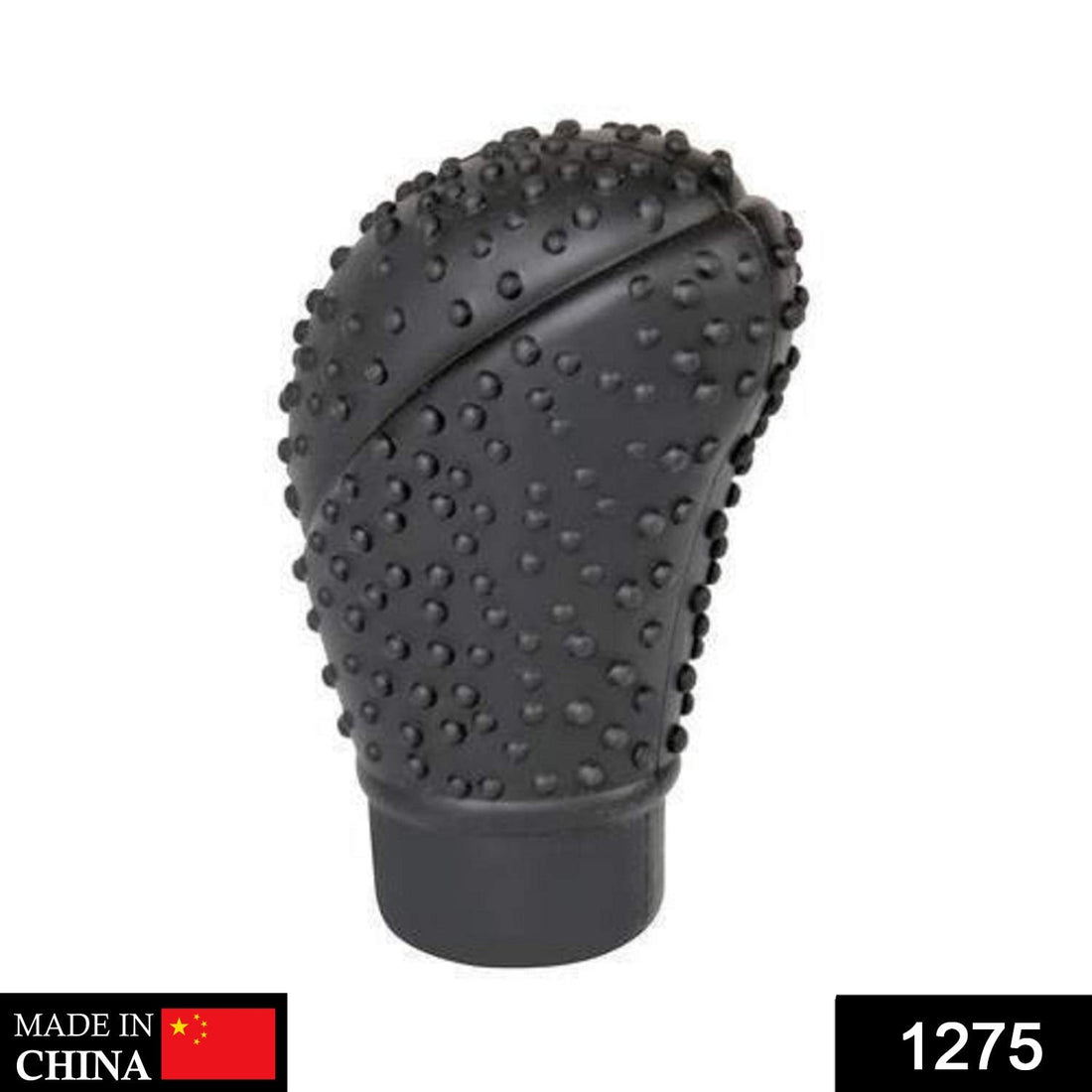 Anti-scratch silicone gear shift knob cover enhancing a car's interior.