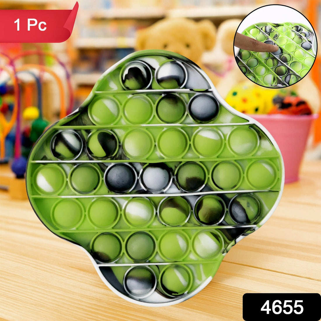 Cloud-shaped silicone pop it fidget toy for sensory stress relief