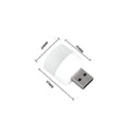 Multiple angles showing the mini LED light's simple design and ease of use.
