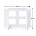 Size guide for WiFi router wall mount bracket stand