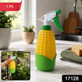Pack of yellow and green corn-shaped spray bottles for gardening and household use.