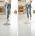 Microfiber mop head of the Ganesh 360 Spin Mop, designed for superior cleaning.