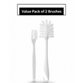 Close-up of brush bristles showing durability