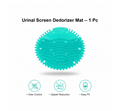 Neutral image showing packaged urinal screen deodorizer mat