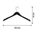 Size guide for cloth hanger in wardrobe use