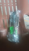 Glass cleaner wiper with ergonomic handle and removable microfiber cloth