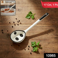Polycarbonate serving ladle 17cm with deep scoop for soups and stews