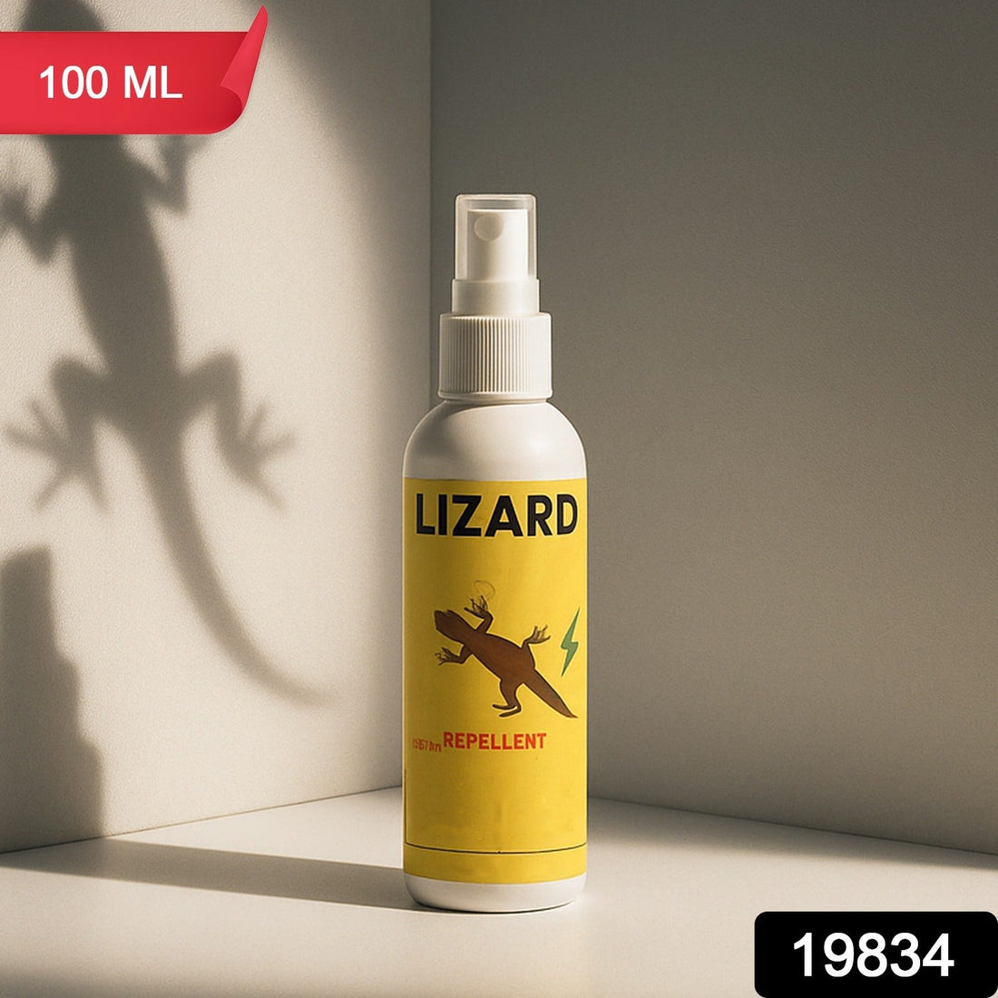 100ML lizard repellent spray bottle with herbal natural ingredients