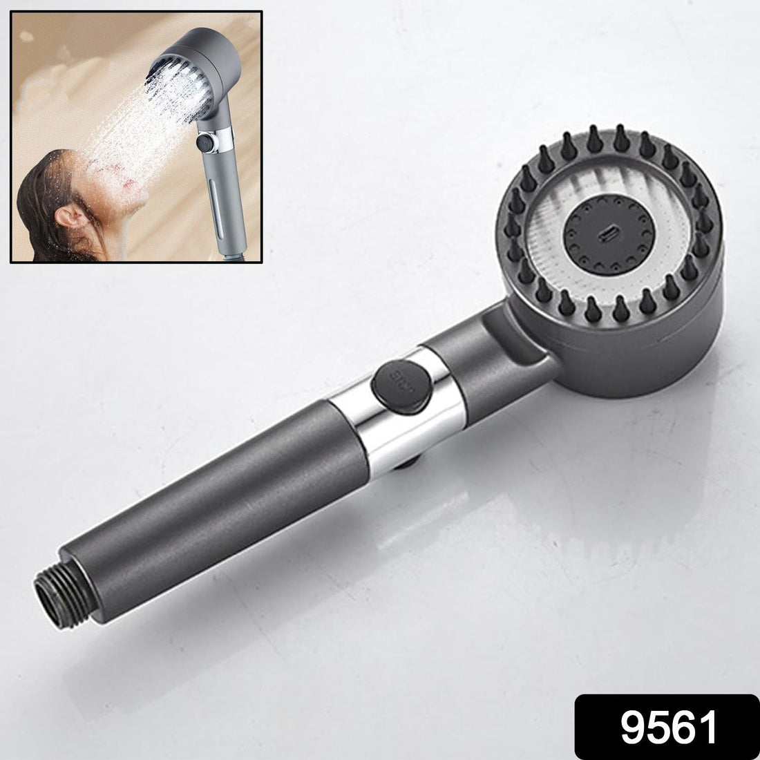 Shower Filter Head with advanced filtration system for pure water.