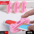 Portable multifunction laptop table with toothpaste squeezer for home or travel.