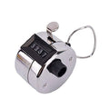 Compact 4-digit tally counter, ideal for various counting applications.