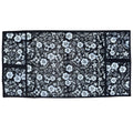 Top view of a microwave cover showcasing its functional design and fabric texture.