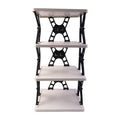 space saving 4 tier rack organizer