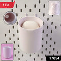 Compact plastic soap holder with effective drainage for bathroom