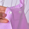 Lightweight and comfortable wearable bath towel for daily use.