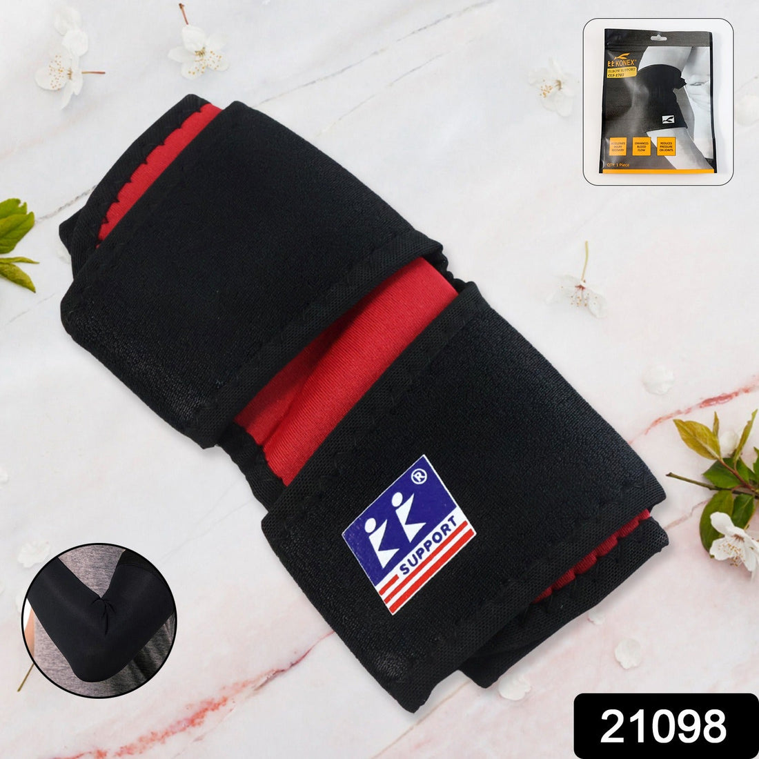 Orthopedic elbow supporter providing pain relief and joint stability