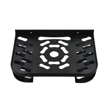 Wall-mounted Set Top Box Stand from , neatly holding a DTH receiver and remote.