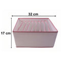 Size dimensions of foldable clothes organizer