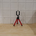 Mini tripod stand in use for daily mobile phone photography