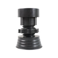 Furniture lift stand featuring anti-slip rubber base for floor protection
