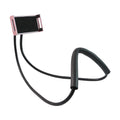 Mobile stand mode of flexible neck phone holder ideal for bed or desk use