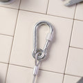 Clothesline wire hook detail