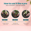 Organic soil improver manure for indoor and outdoor plants