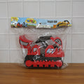 Construction play vehicle toy for outdoor activities