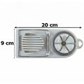 Kitchen egg slicer and wedger with sturdy stainless steel wires