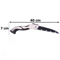 Garden cutting tools with ergonomic non-slip handles