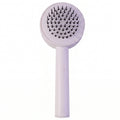 The air cushion brush gently massaging the scalp to stimulate blood circulation.