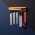 Professional box cutter set with spare blades for home and office
