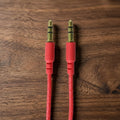 Durable flexible audio cable for high-fidelity sound transmission