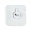 Metal stud wall hook with adhesive for kitchen or bathroom