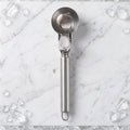 Durable stainless steel scoop for ice cream, dough and melon balls