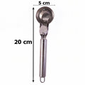 Rust resistant steel scoop for ice cream, cookies and mashed potato