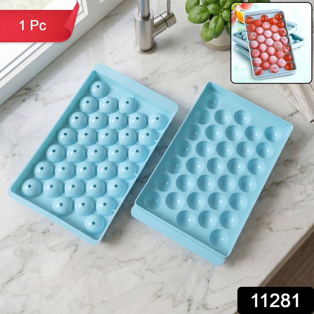 Blue lightweight plastic lollipop maker for home use