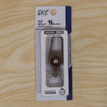 Compact metal key holder featuring locking carabiner clip in outdoor setting