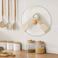 Cookware lid holder clip for kitchen efficiency