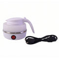 Space saving travel kettle that collapses flat for packing
