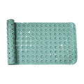Bathroom floor safety mat with suction cups