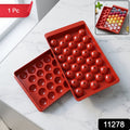 Candy machine lollipop mold in red for DIY candy making