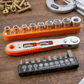 Ratchet wrench white bg