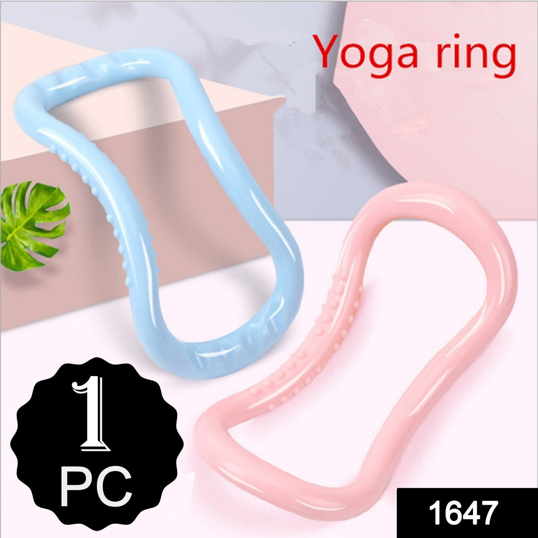 Durable yoga ring, perfect for Pilates and fitness workouts.