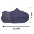 Size guide for waterproof silicone rain shoe covers