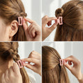 Assorted color mini hair claw clips for versatile hair styling