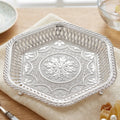 Decorative tray serving use