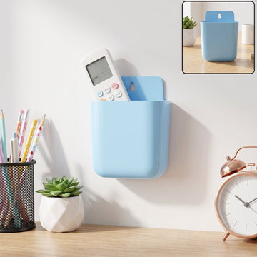 Wall Mounted Storage Pocket – Durable Plastic Organizer for Home