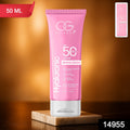 Close-up of OG Hyaluronic Sunscreen SPF 50 showing light cream texture